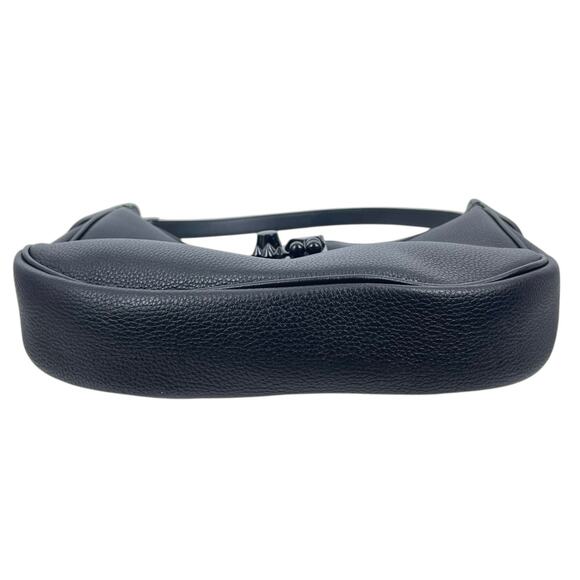 Christian Louboutin Carasky Small Empire Stud Leather Shoulder Bag Black - Picture 8 of 16